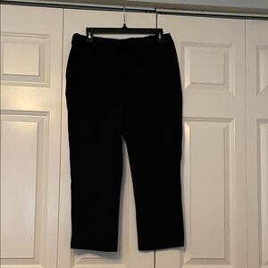 Wit & Wisdom Women’s Black Cropped Pant